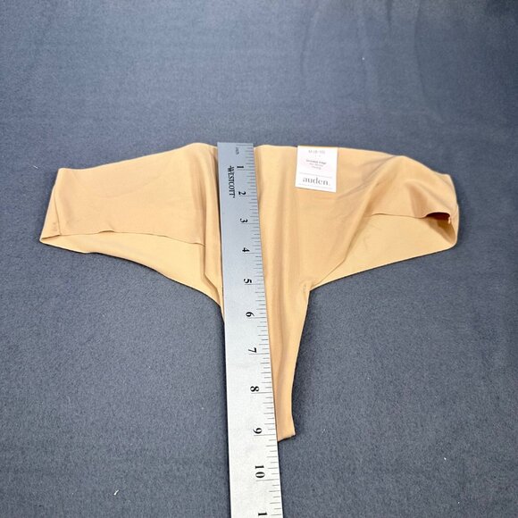 Auden Womens Size Medium 8-10 Panty Thong Invisible Edge No Show Pearl New - Picture 7 of 8